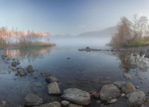 утро на Малом Вудъявре