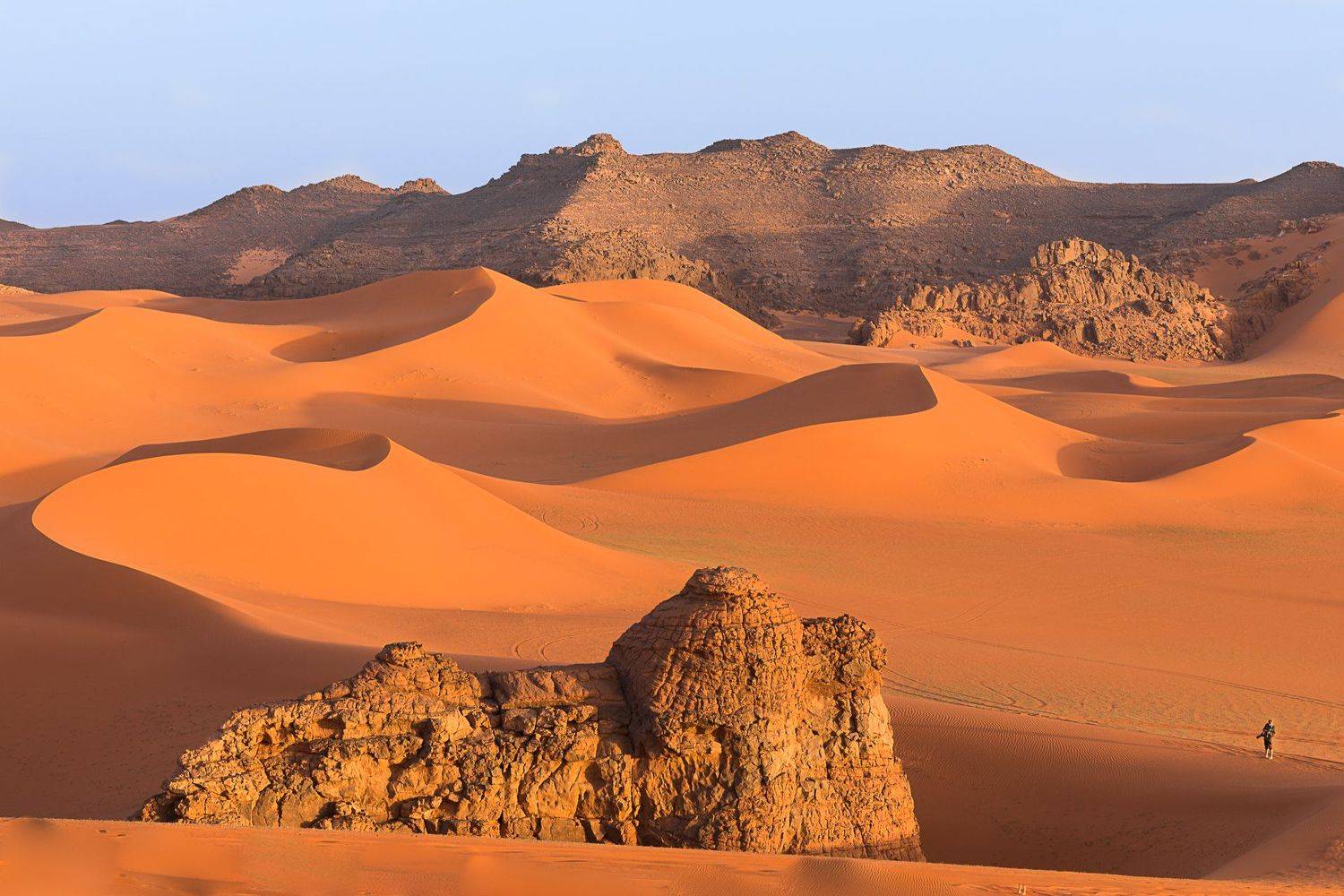 алжир, сахара, песок, дюны, тадрарт, пустыня, Марина Маликова