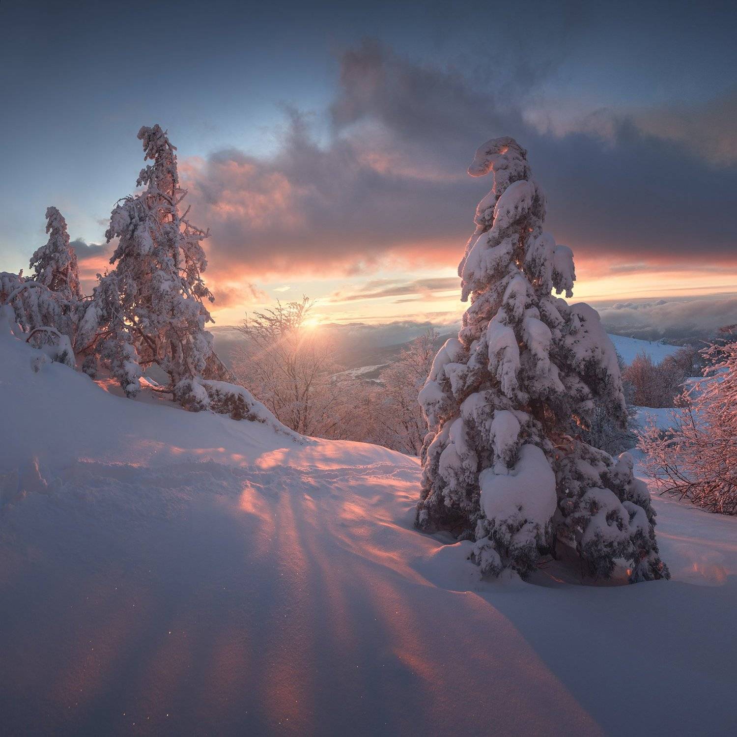 крым, демерджи, южная демерджи, северная демерджи, долина привидений, зима, Александр Трашин