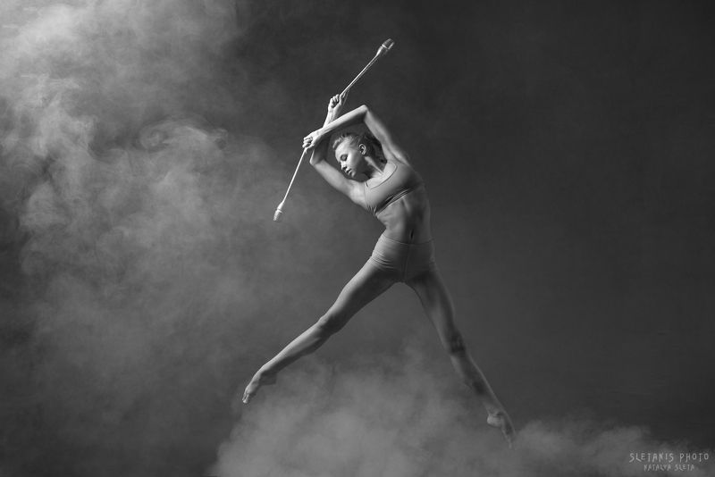 гимнастика, танец, лента Александра фото превью