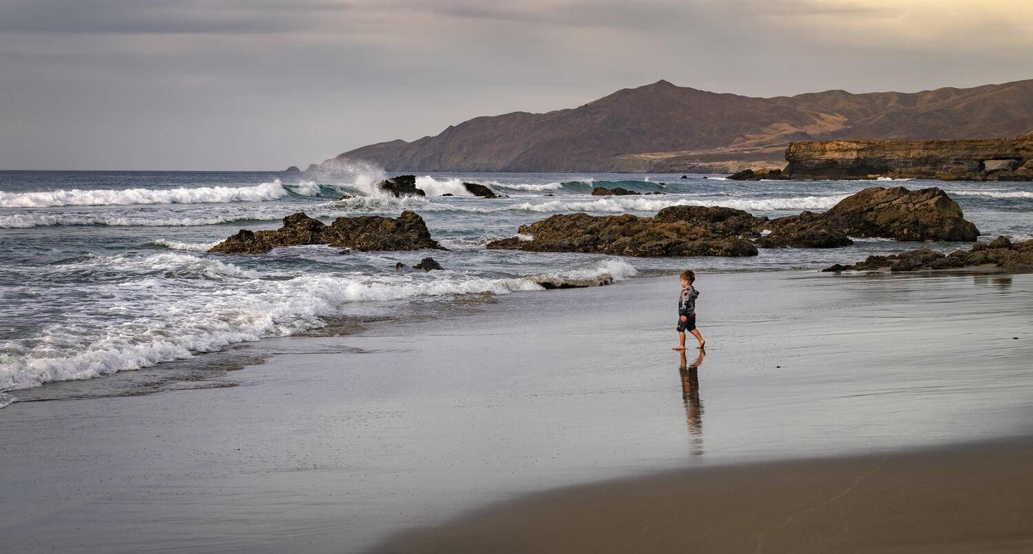 океан, отражение, пляж, Александр Безмолитвенный