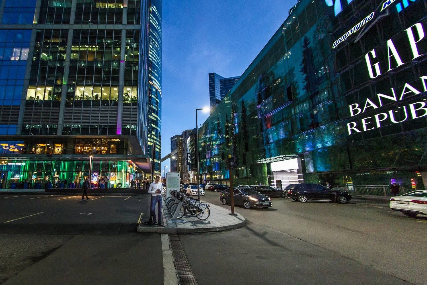 москва,moscowcity, moscow, ночь, город, вечер, архитектура, Андрей Горюнов