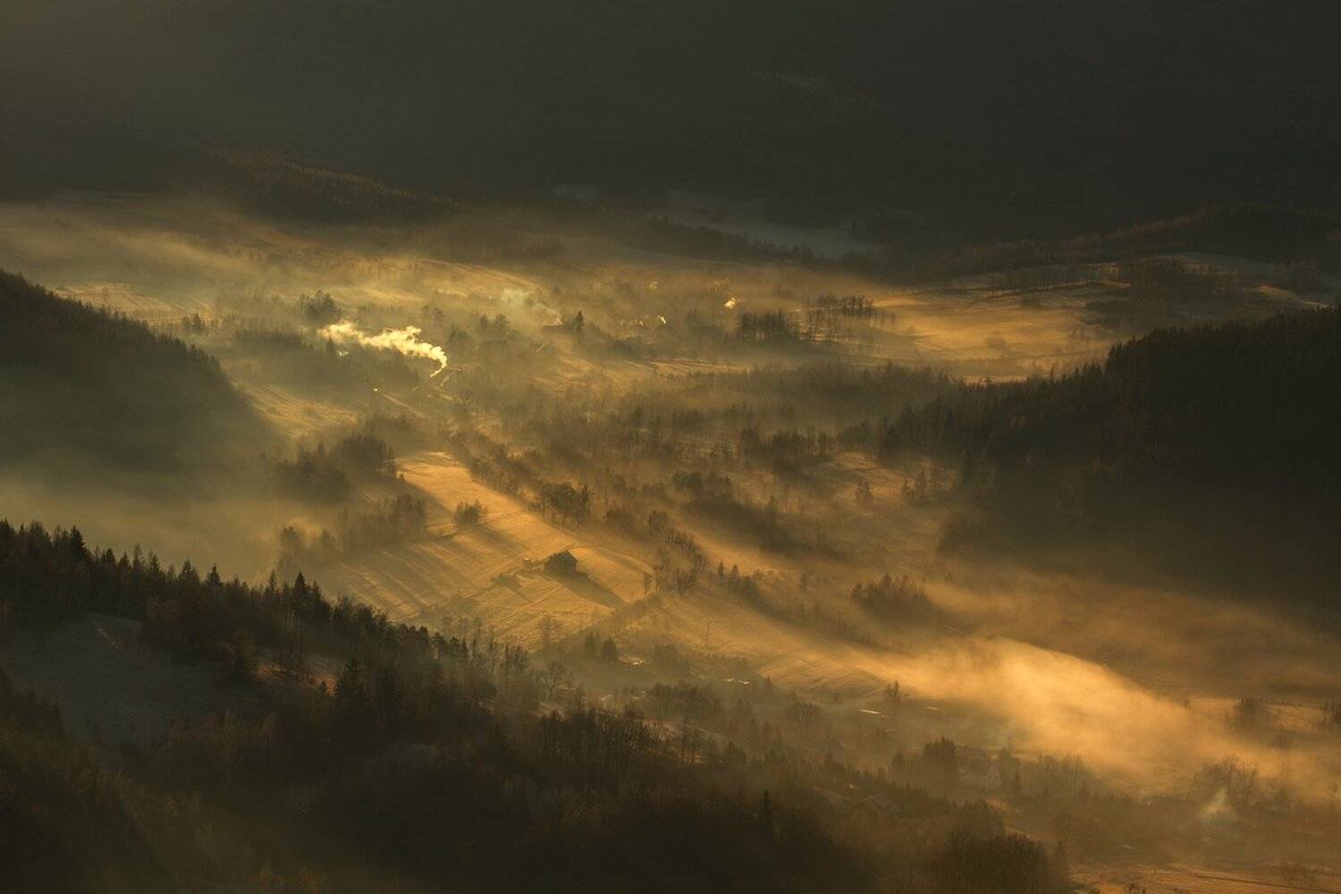 landscape,canon,mist,light,autumn, Iza i Darek Mitręga