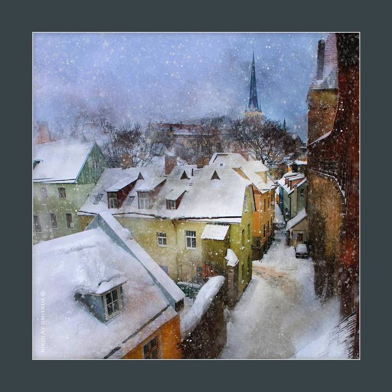 снег в Таллинне фото превью