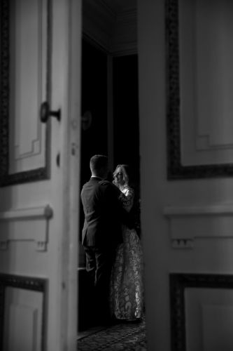Groom and bride