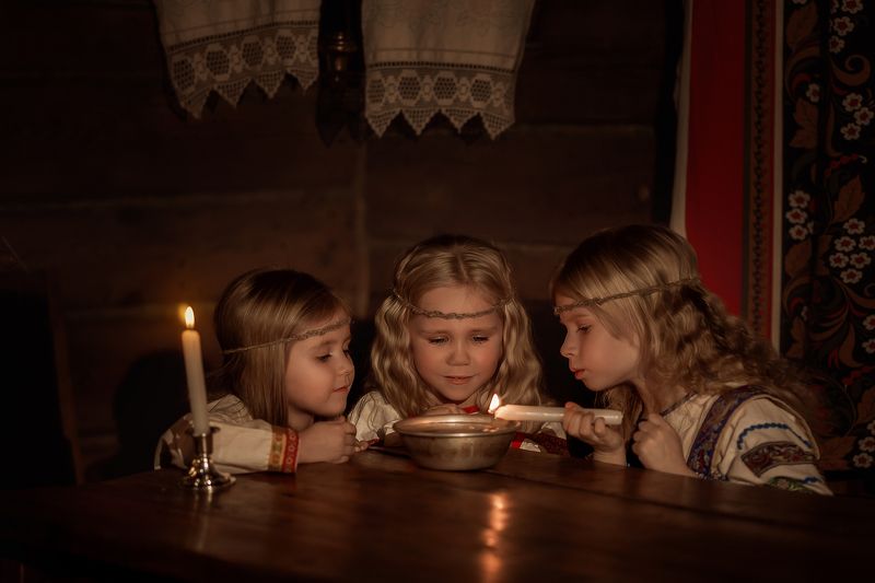 святки, крещение, рождество, сочельник, гадание, свеча, воск Святочные гадания фото превью