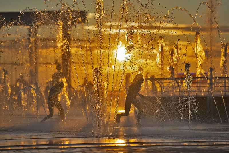 На закате фото превью