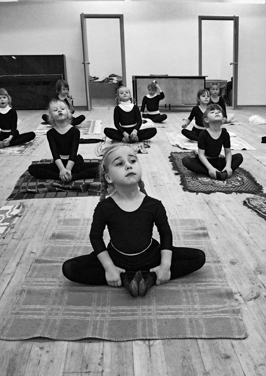 танцы, девочки, урок, чб, апатиты, Николай Смоляк