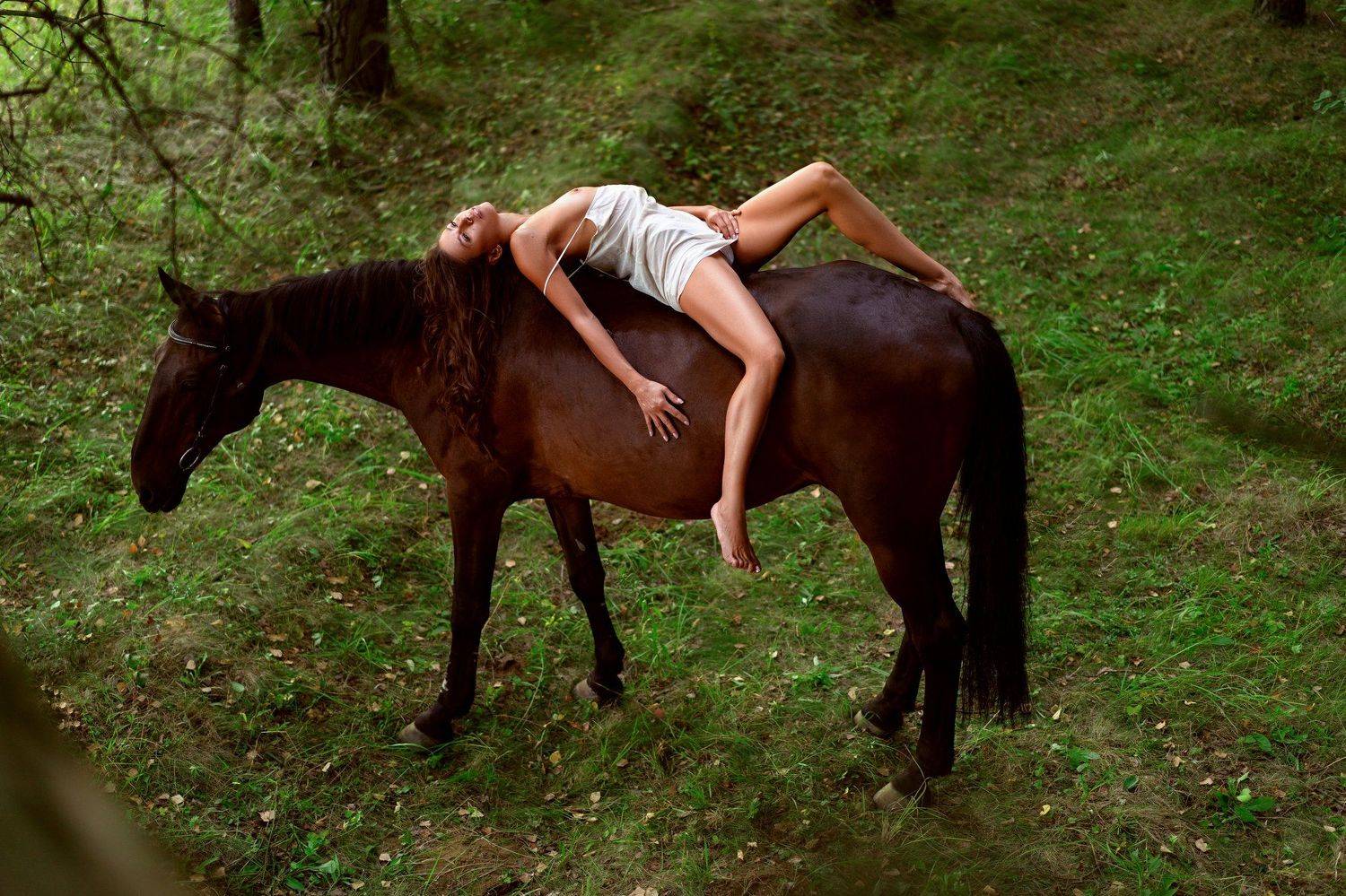 портрет девушка природа, Новожилов Сергей