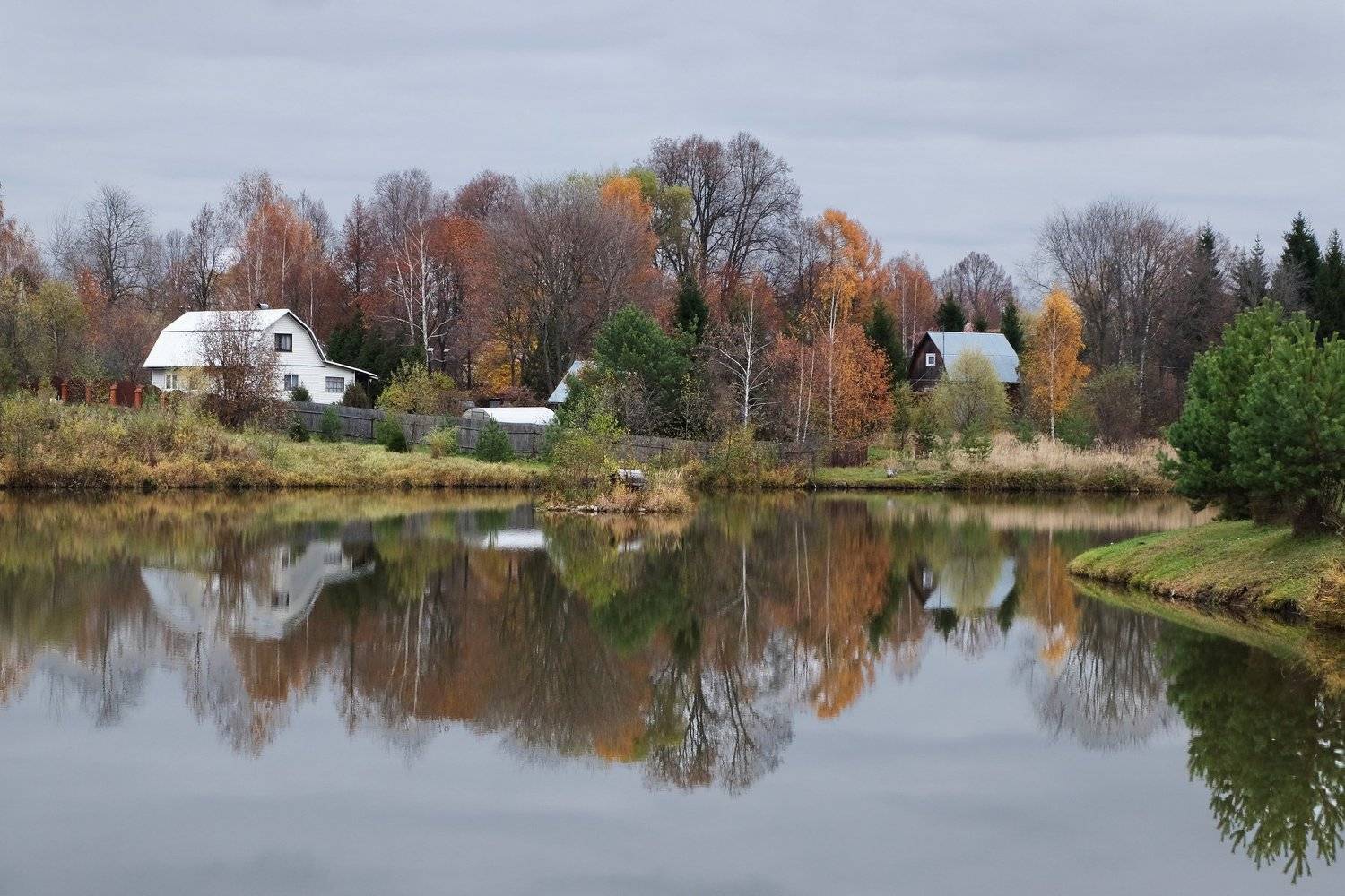 анна анка салтыкова, природа, озеро, осень, Anna Saltykowa