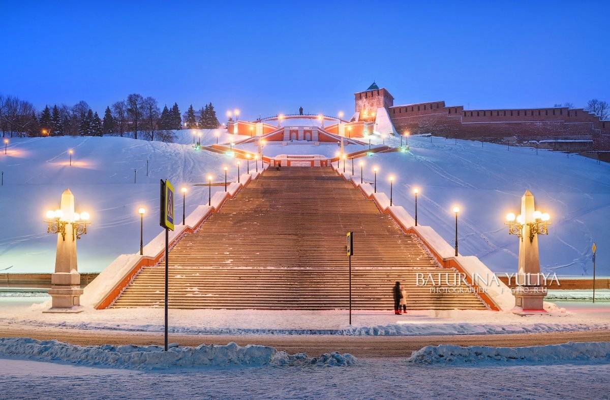 нижний новгород, чкаловская лестница, Юлия Батурина
