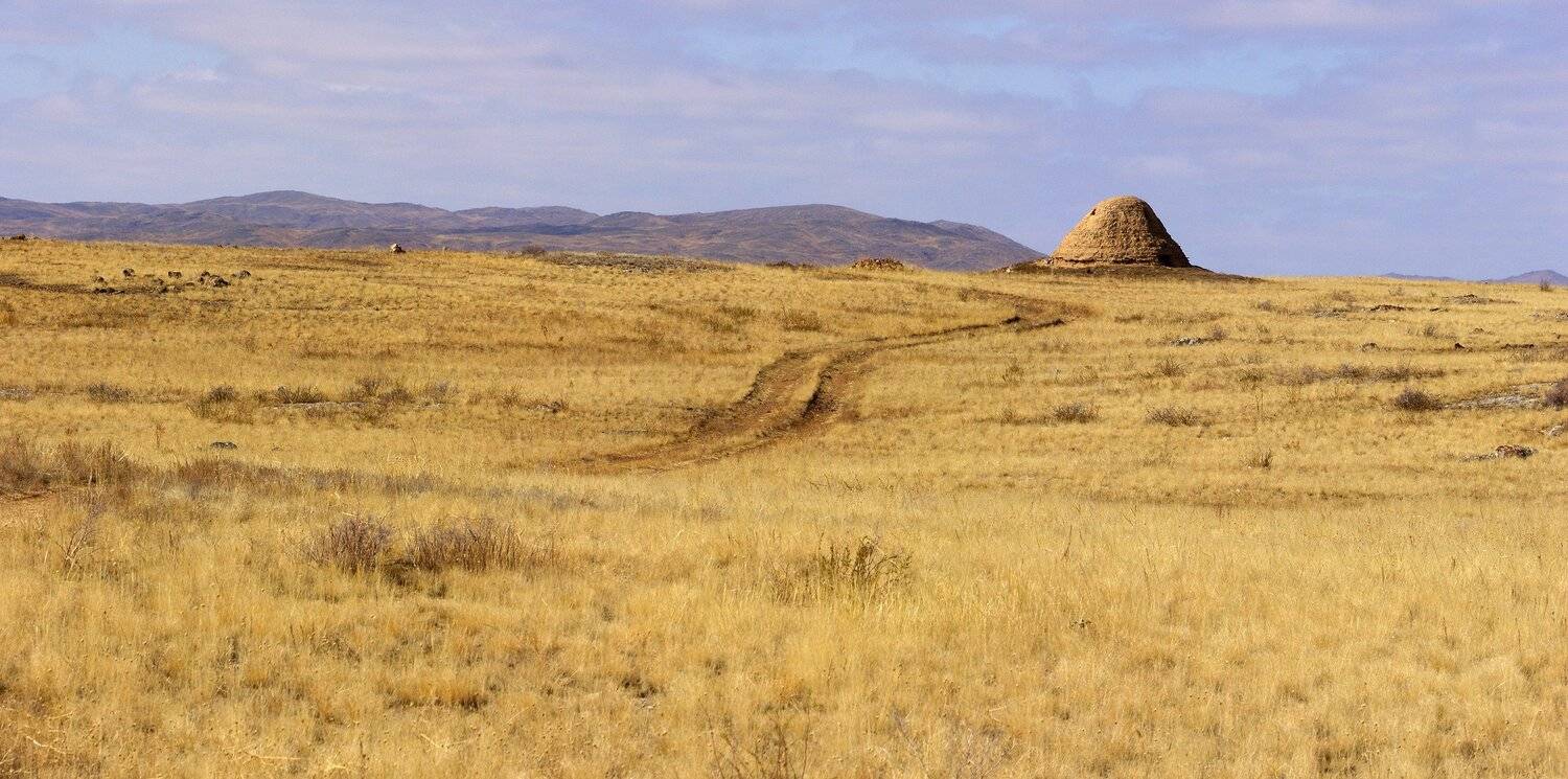 Казахстан, степь, Карагандинская область, Борис Резванцев