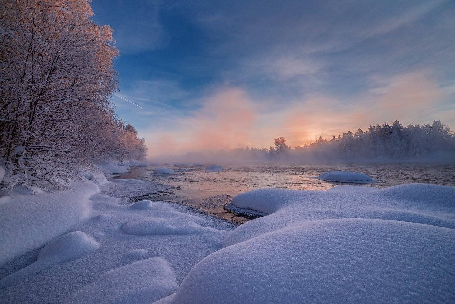 кольский, север,заполярье, пиренга, зима,, Роман Горячий