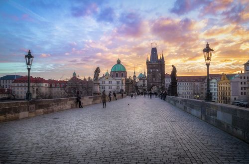 Карлов Мост. Утро