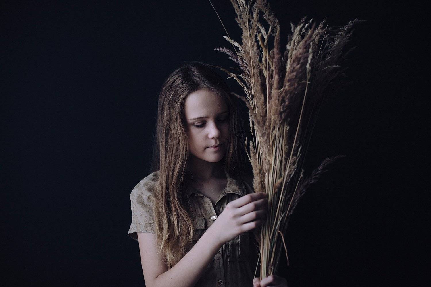 девушка, подросток, портрет, дети, Яна Динова