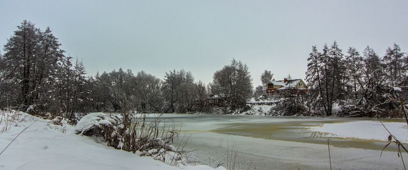 деревня, природа, лес, река, усмань, терновка  фото превью