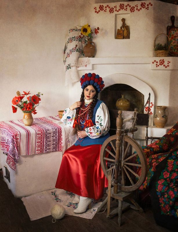 украинка, українка, национальныйкостюм, девушка Україночка фото превью