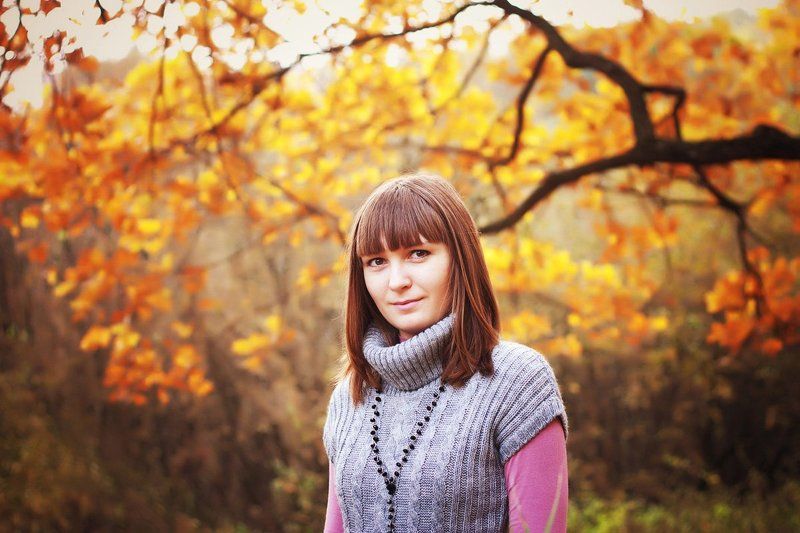 портрет, 2011, осень Осень фото превью