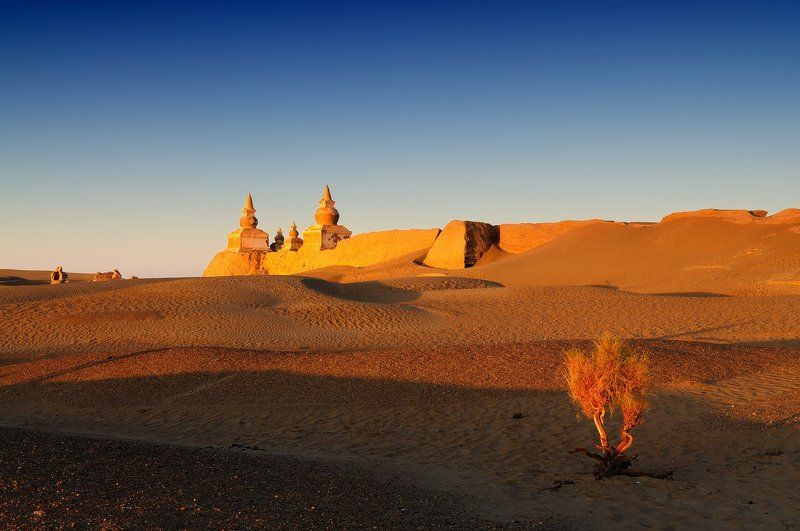 ejina, alxa, inner mongolia, china Heicheng Historic Site фото превью