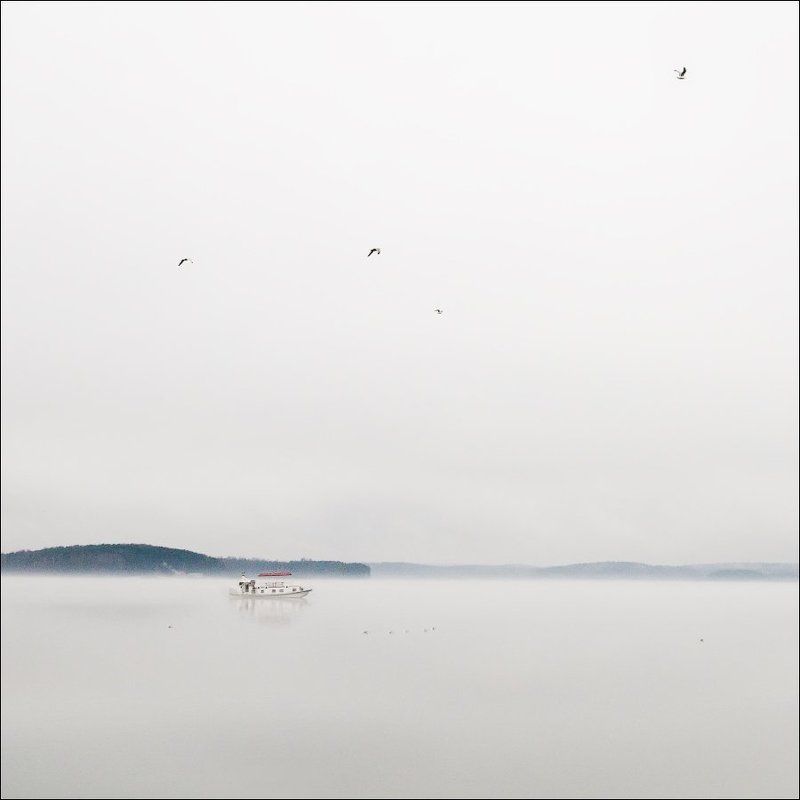 silence, тишина, море, туман, fog, sea Silence... фото превью