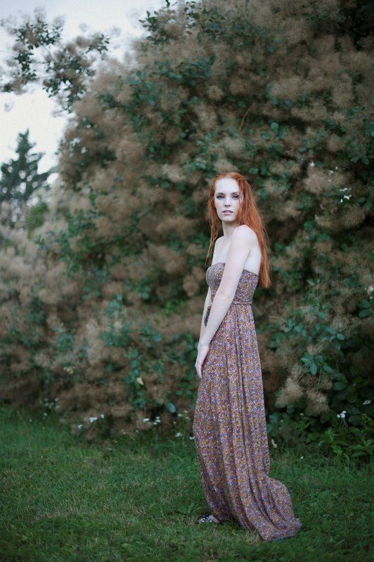 портрет, девушка  фото превью