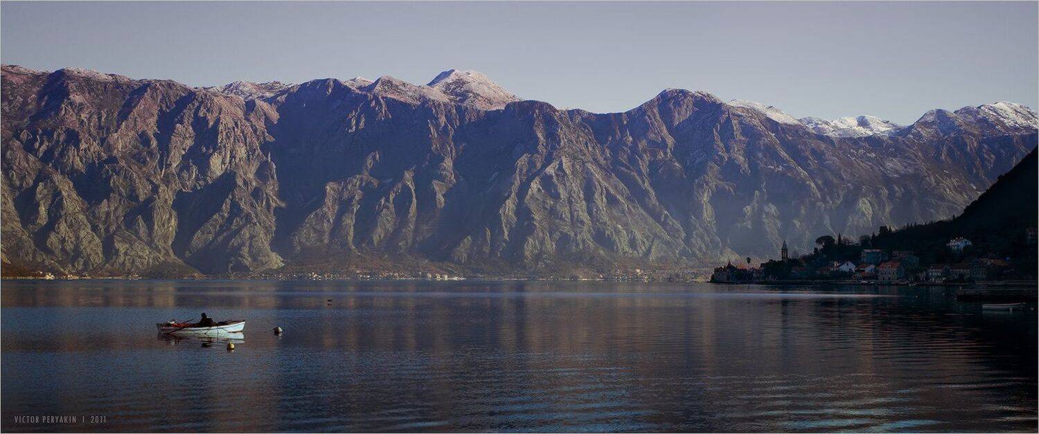 которский, залив, боко-которска, черногория, горы, адриатика, путешествия, туризм, рыбалка, воздух, Виктор Перякин