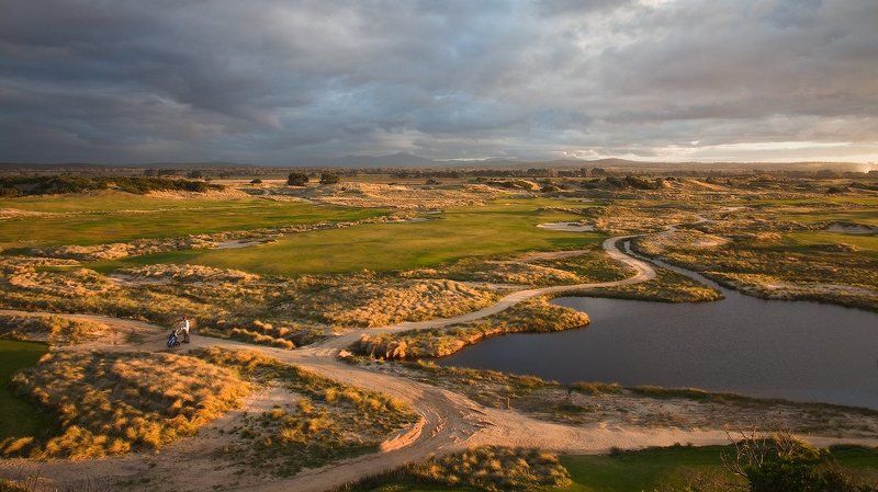 Один вечер в Barnbougle Dunes