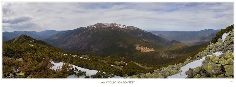 анатолий покровский, карпаты, горы, вечер, горганы, игровец Неигривое настроение Игровца фото превью