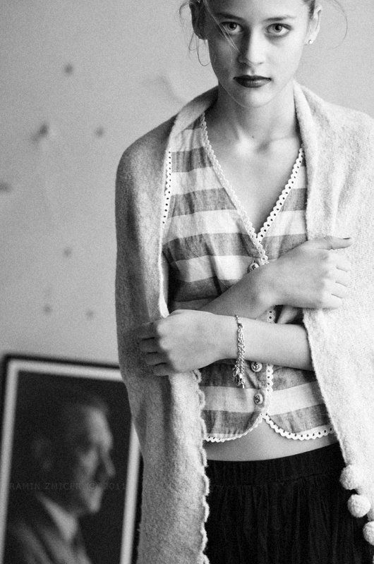 portrait, bw, girl, itler, heart, портрет, чб, девушка, сердце Itler In My Heart фото превью