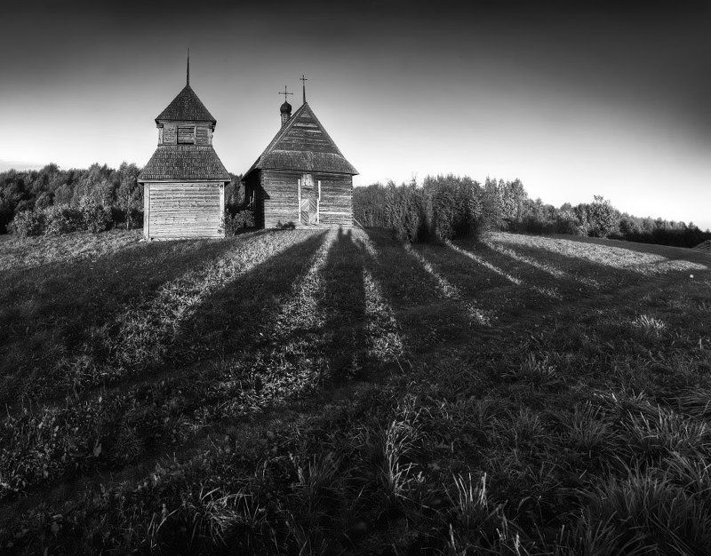зодчество, вечер Осажденная тенью фото превью