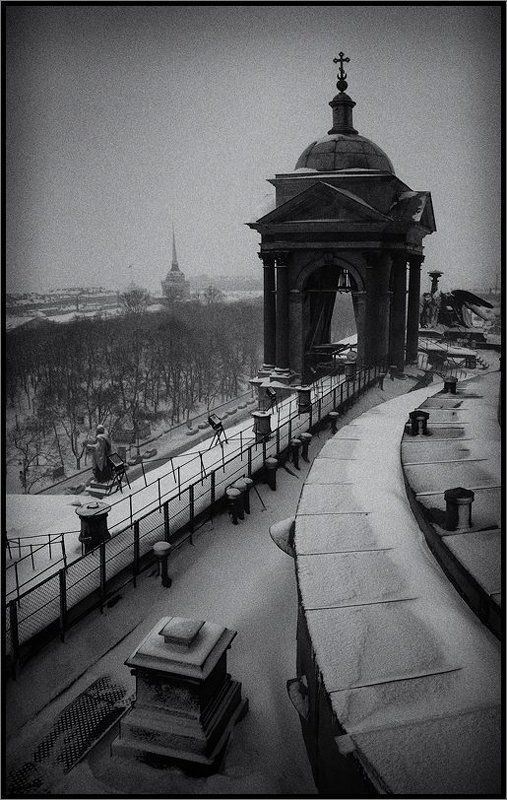 Когда гуляла метель... Взгляд с высоты. (2) фото превью