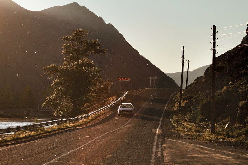 дорога, тракт, алтай, горы Чуйский тракт фото превью