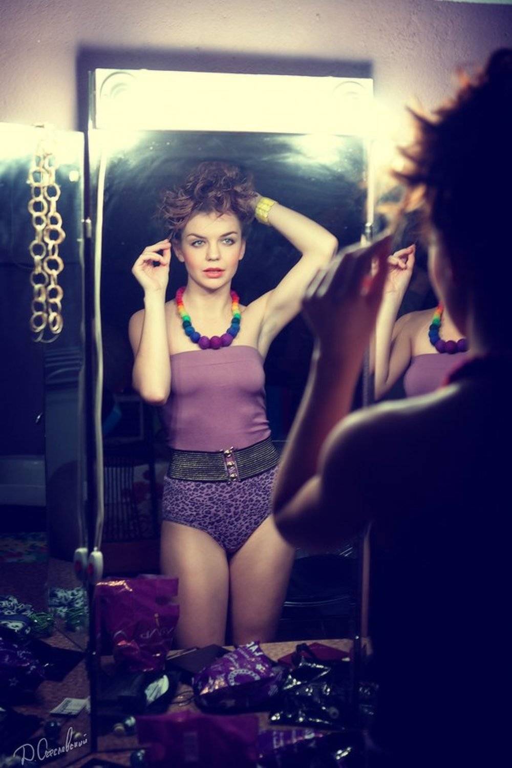 портрет, зеркало, stcheslav