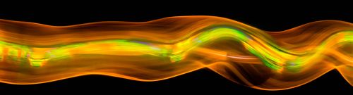 Movement of light.