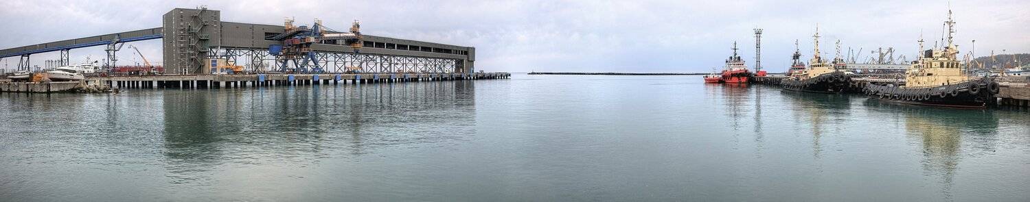 панорама, море, терминал, вода, туапсе, порт, Vladimir Kedrov