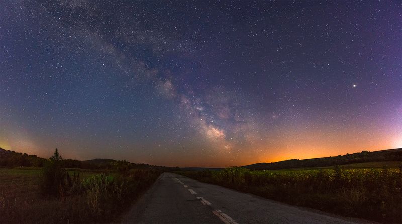 ceclii, nikon d3400, milky way, night  фото превью