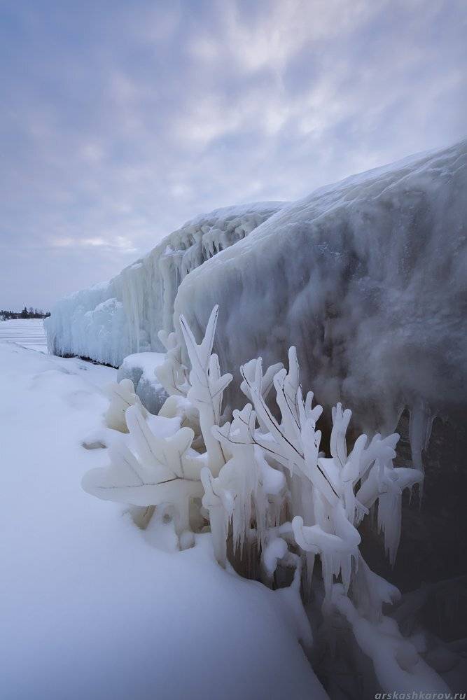 зимняя ладога, ладожское озеро, карелия, шхеры, лед, Арсений Кашкаров