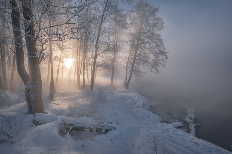 Морозный туман фото превью