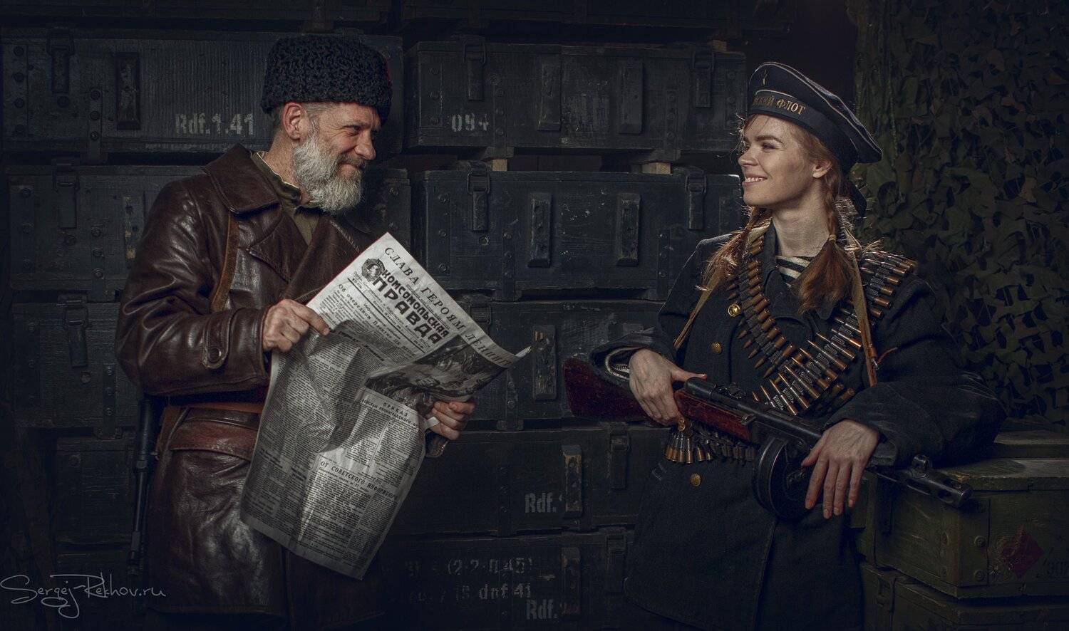 студия цитадель, портрет, блокада, ленинград, portrait, Сергей Рехов