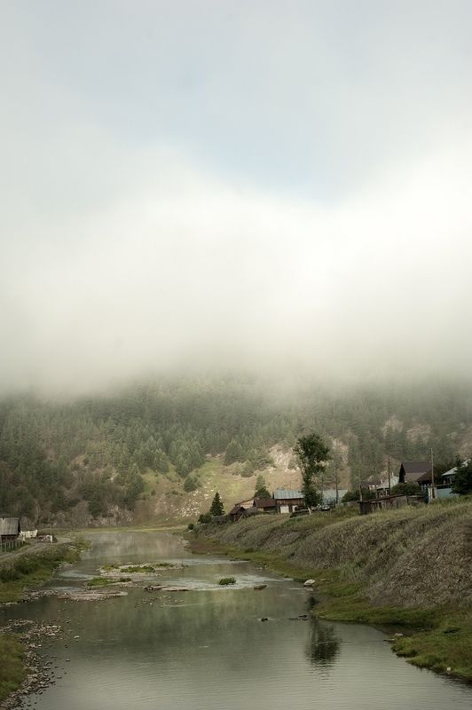 Утро. Кага. Туман. фото превью