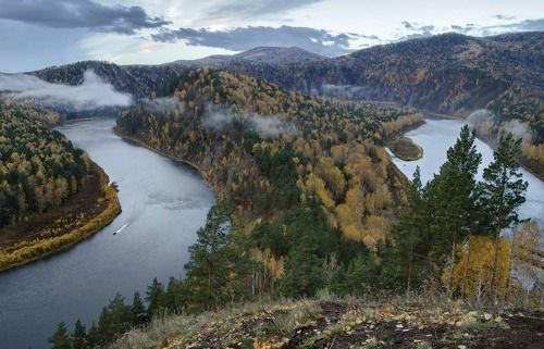Манская петля на рассвете.