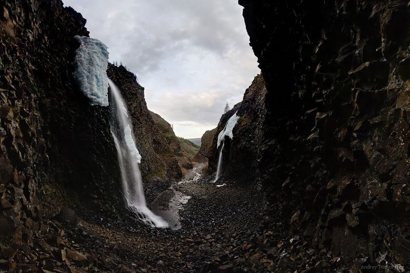 путорана, подкорытов, водопад, плато путорана, putorana, podkorytov, waterfall, яктали, ягтали, yaktali, yagtali Каньоны плато Путорана фото превью