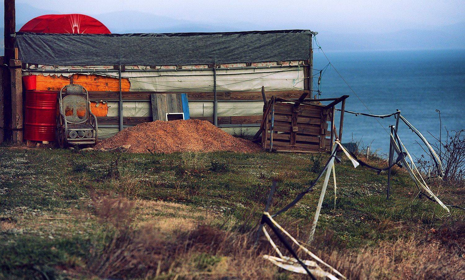 берег, море, кресло, палатка., Вьюшкин Игорь