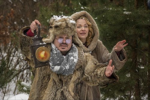 Мы из лесу вышли, был сильный мороз...