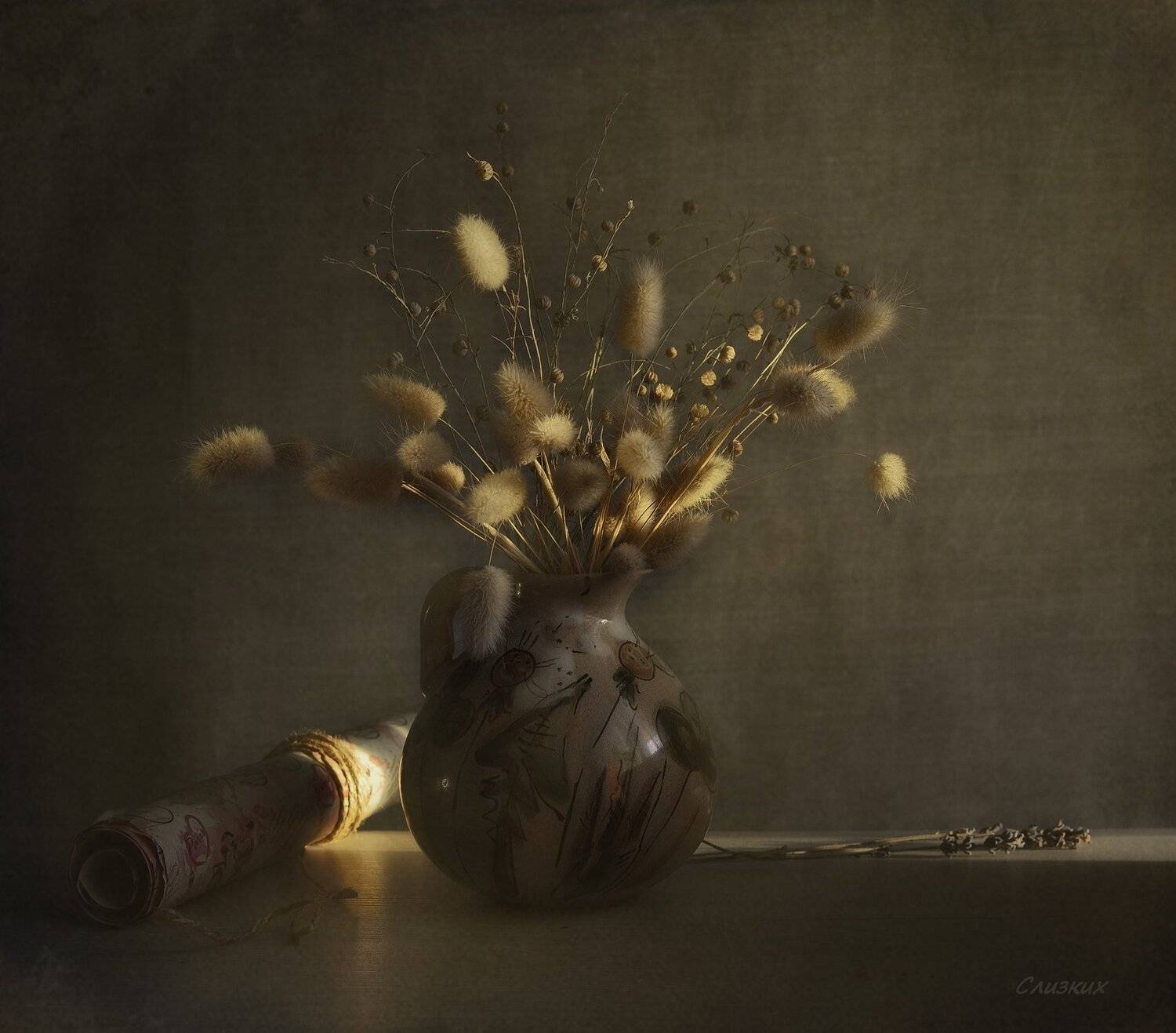 натюрморт,букет,кувшин,свет,лучи, Инаида