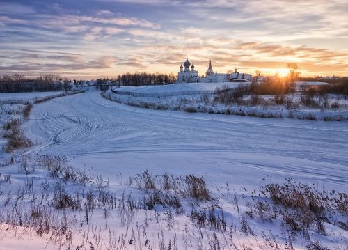 На Крещенье в Суздале.