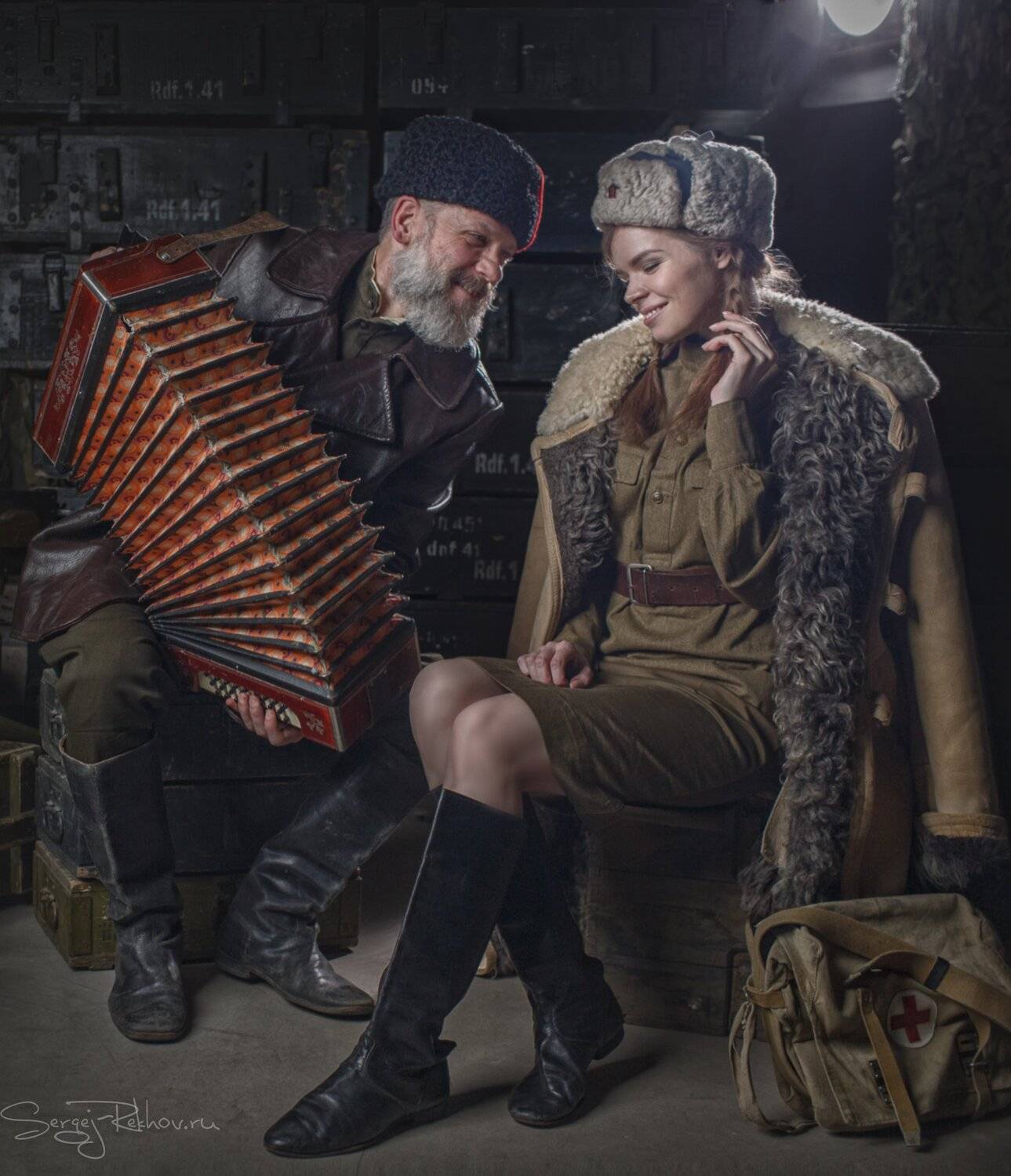 студия цитадель, портрет, ленинград, блокада девушка, portrait, Сергей Рехов