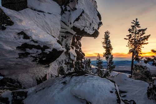 Pro фактурный сибирский вечер