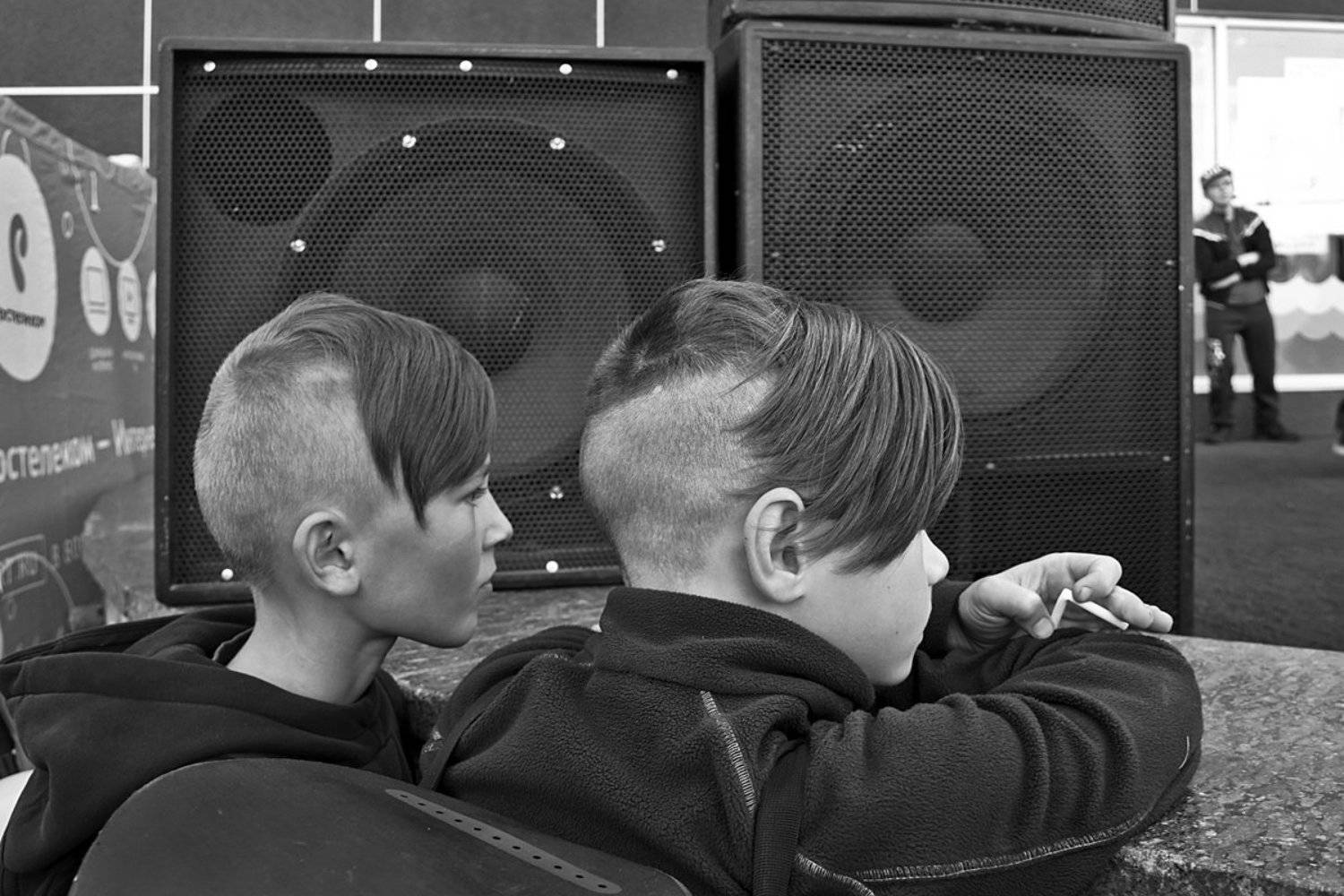 портрет, мальчишки, дети, глаза, взгляд, чб, апатиты, Николай Смоляк