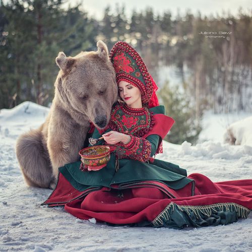 Sasha and the bear